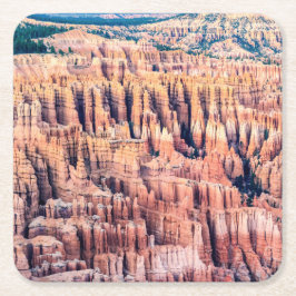 Bryce Canyon National Park - Utah, USA Underlägg Papper Kvadrat