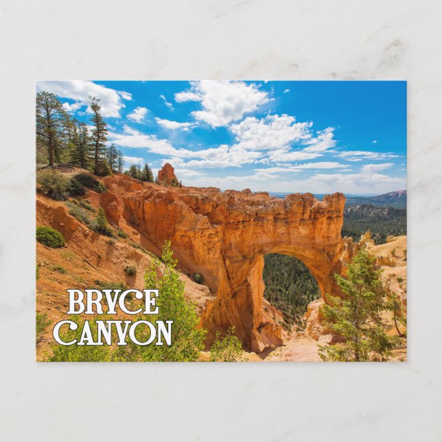 Bryce Canyon National Park, Utah, USA Vykort (Framsida)