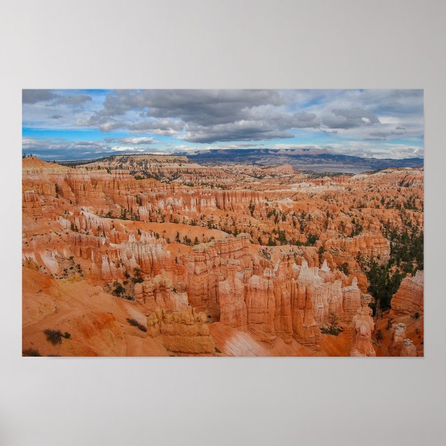 Bryce Canyon National Park, Utah, Utsiktsplats Poster (Framsidan)