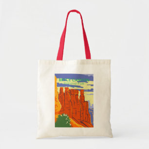 Bryce Canyon National Park Utah Vintage Tygkasse