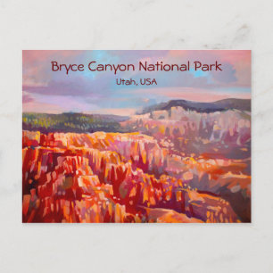 Bryce Canyon National Park, Utah Vykort
