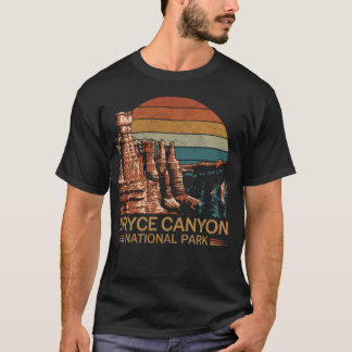 Bryce Canyon National Park Vintage Vandring Bryce T Shirt