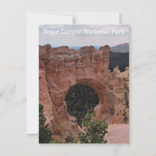 Bryce Canyon National Park-vykort Vykort