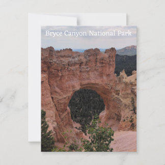 Bryce Canyon National Park-vykort Vykort