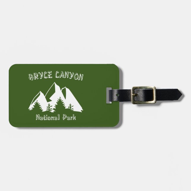 Bryce Canyon nationalpark Bagagebricka (Horisontell Framsida)