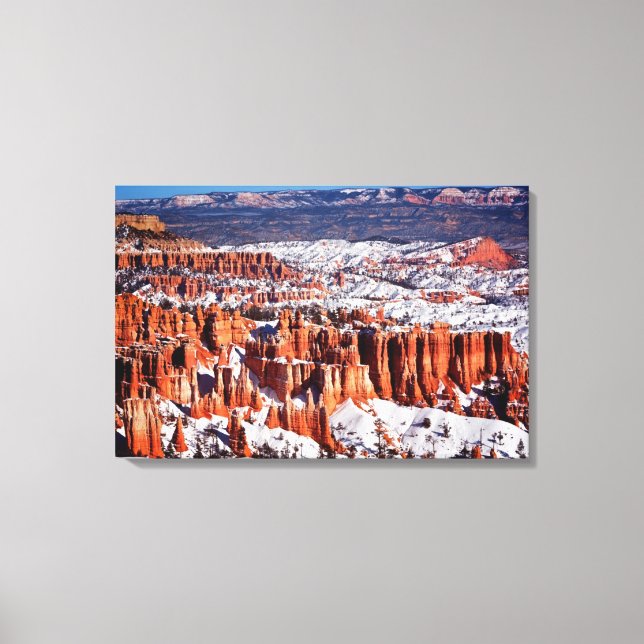Bryce Canyon nationalpark Canvastryck (Framsida)