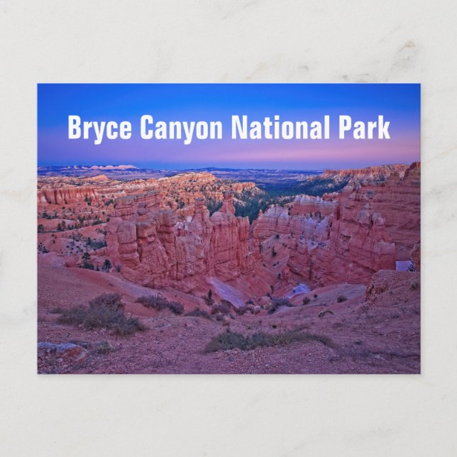 Bryce Canyon nationalpark Helg Vykort (Framsida)