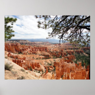 Bryce Canyon nationalpark Hoodoos Poster