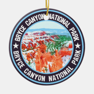 Bryce Canyon nationalpark Julgransprydnad Keramik