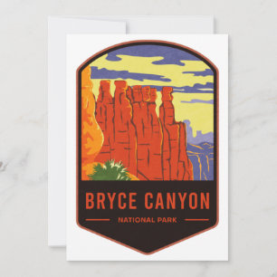 Bryce Canyon nationalpark Julkort