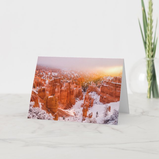 Bryce Canyon nationalpark Kort (Framsida)