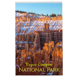 Bryce Canyon Nationalpark Landskap Kalender
