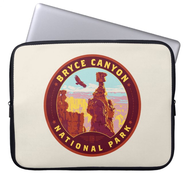 Bryce Canyon nationalpark Laptop Fodral (Framsidan)