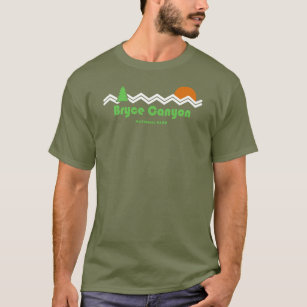 Bryce Canyon nationalpark Retro T Shirt