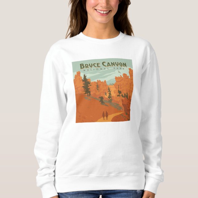 Bryce Canyon nationalpark Sten Formations T Shirt (Framsida)