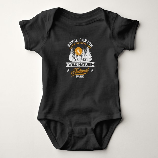 Bryce Canyon nationalpark T Shirt (Framsida)
