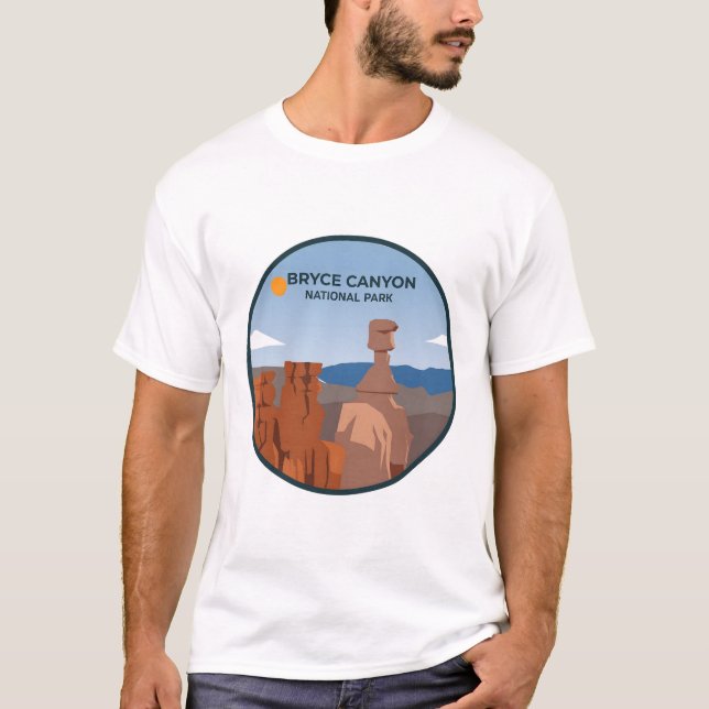 Bryce Canyon nationalpark T Shirt (Framsida)