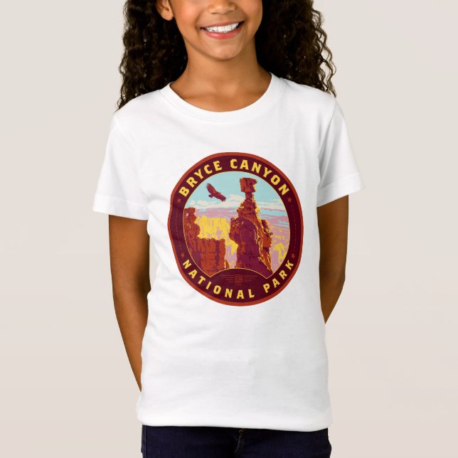 Bryce Canyon nationalpark T Shirt (Framsida)