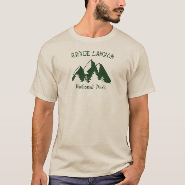 Bryce Canyon nationalpark T Shirt (Framsida)