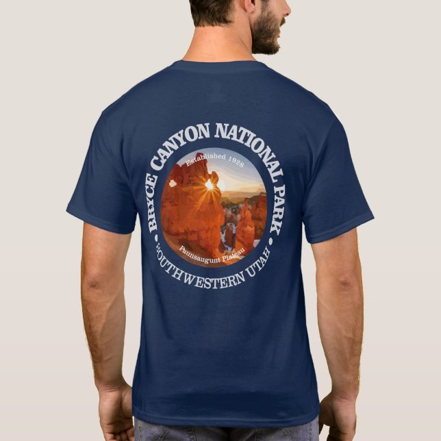 Bryce Canyon nationalpark Tee Shirt (Baksida)