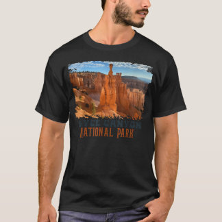 Bryce Canyon Nationalpark Trail Utforska Utah T Shirt