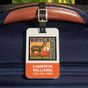 Bryce Canyon nationalpark Utah Bagagebricka