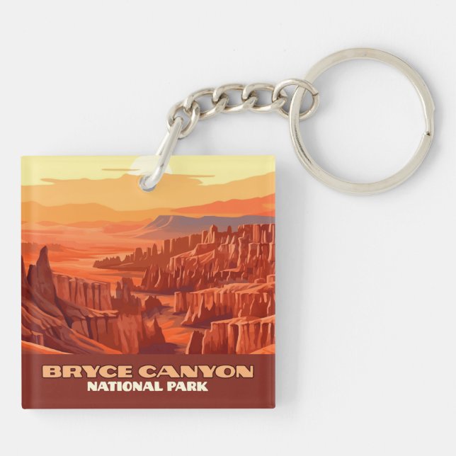 Bryce Canyon nationalpark Utah-bergen (Baksidan)