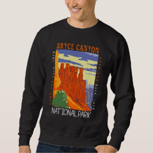 Bryce Canyon nationalpark Utah Distress Lång Ärmad Tröja