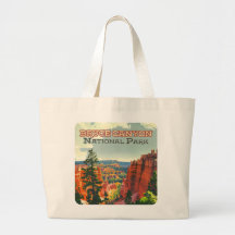 Bryce Canyon nationalpark Utah Hoodoo Retro