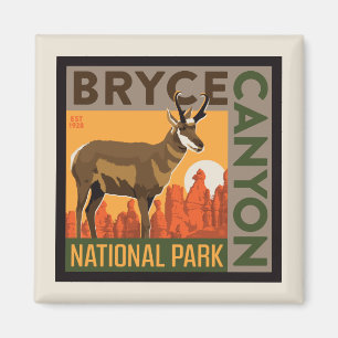 Bryce Canyon nationalpark Utah Magnet