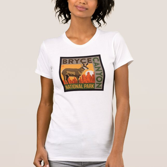 Bryce Canyon nationalpark | Utah T Shirt (Framsida)