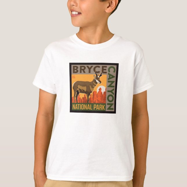 Bryce Canyon nationalpark | Utah T Shirt (Framsida)