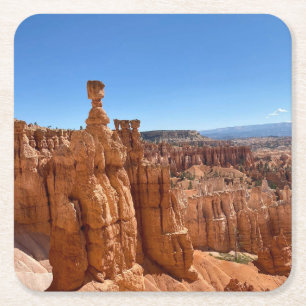 Bryce Canyon nationalpark Utah Underlägg Papper Kvadrat