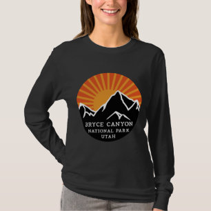 Bryce Canyon nationalpark Utah Vintage Sunset Mou T Shirt