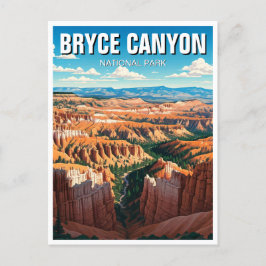 Bryce Canyon nationalpark Utah Vykort