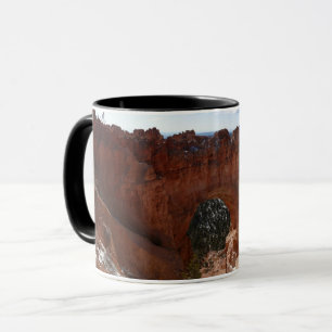 Bryce Canyon Natural Bridge Snowy Ligcape Photo Mugg