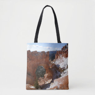 Bryce Canyon Natural Bridge Snowy Ligcape Photo Tygkasse