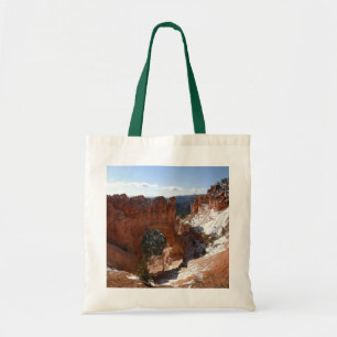 Bryce Canyon Natural Bridge Snowy Ligcape Photo Tygkasse