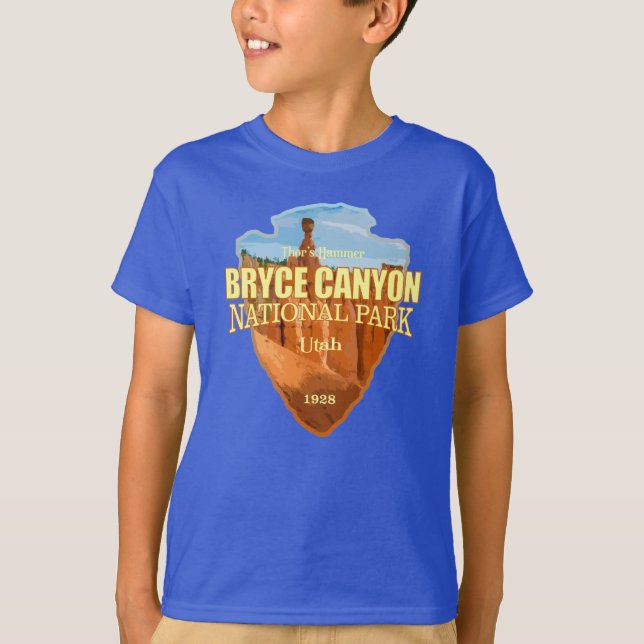 Bryce Canyon NP (pilhuvud) T Shirt (Framsida)