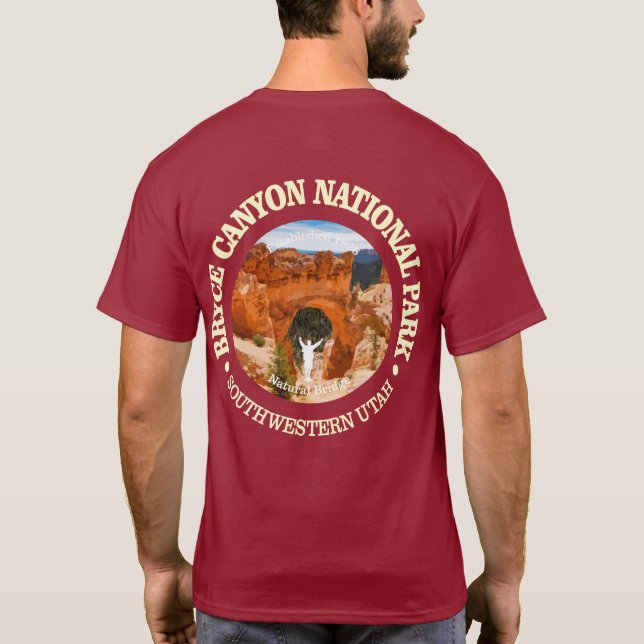 Bryce Canyon NP (rd)2 T Shirt (Baksida)