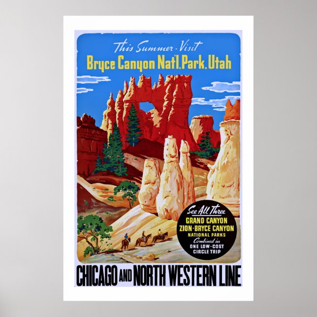 Bryce Canyon Poster (Framsidan)