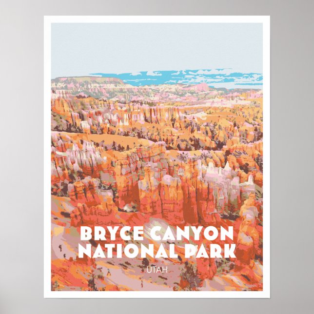 Bryce Canyon Poster (Framsidan)