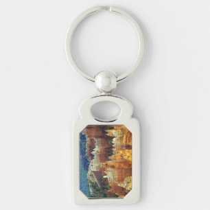 Bryce Canyon Rektangulärt Silverfärgad Nyckelring