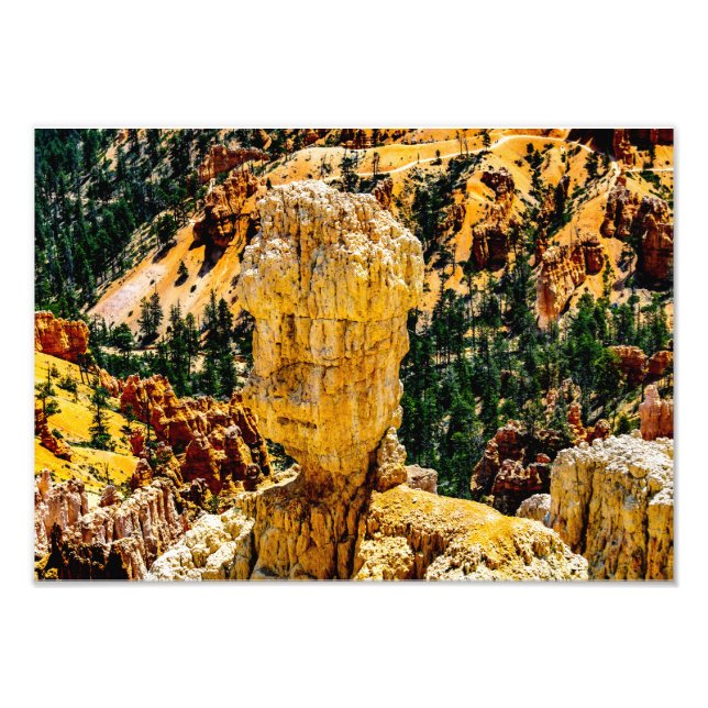 Bryce Canyon Robot Man Fototryck (Framsidan)