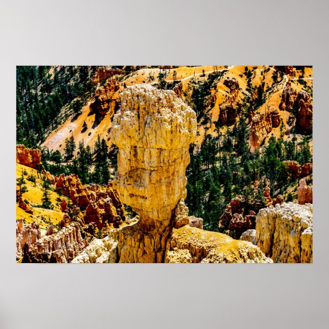 Bryce Canyon Robot Man Poster (Framsidan)