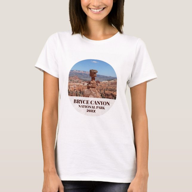 Bryce Canyon T-Shirt - Personalize Year (Framsida)