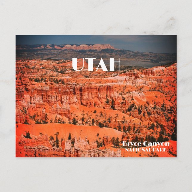 Bryce Canyon, ut Vykort (Framsida)