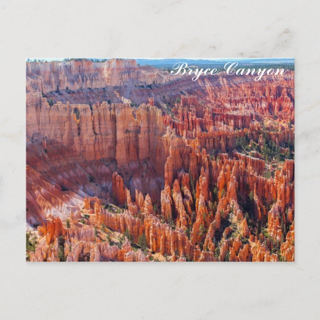Bryce Canyon Utah Hoodoos Vykort (Framsida)