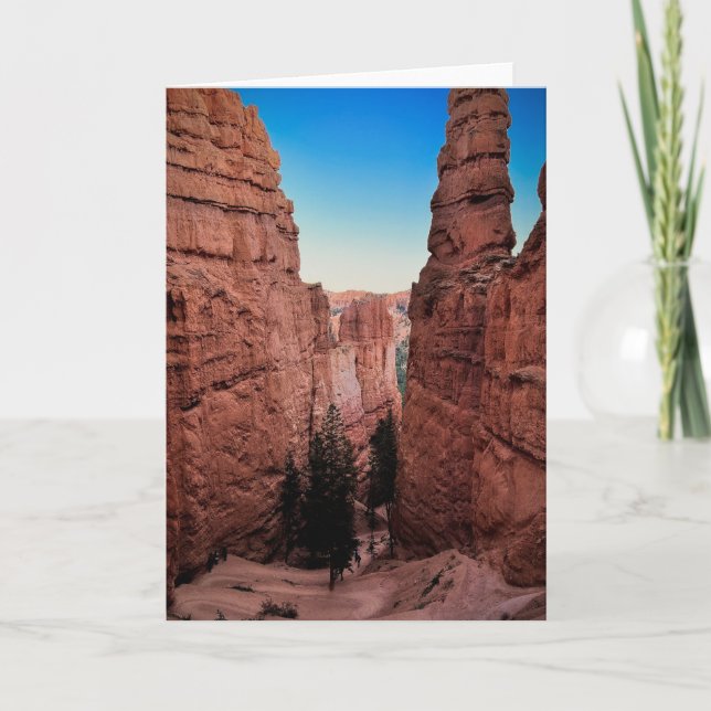 Bryce Canyon, Utah-kort Kort (Framsida)