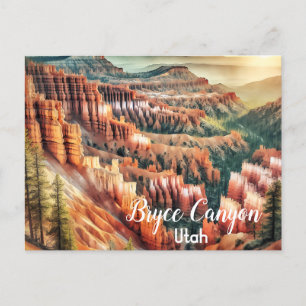 Bryce Canyon, Utah National Park Vykort